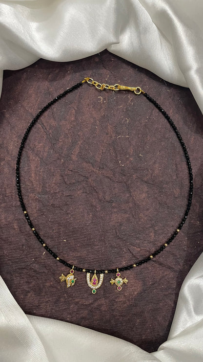 Traditional balaji pendent mangalsutra