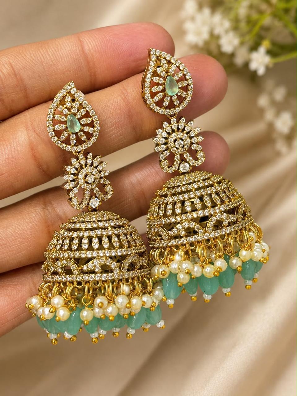 Victorian AD Stone Earrings