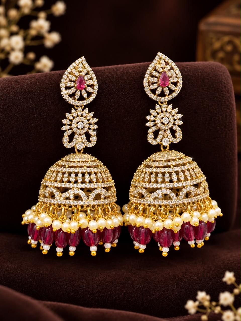 Victorian AD Stone Earrings