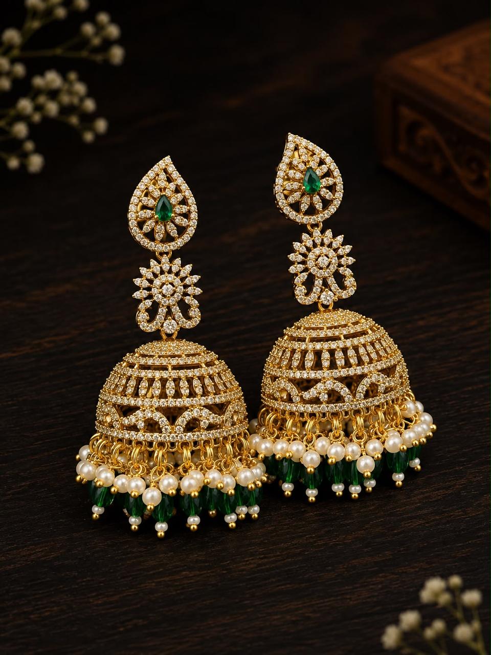 Victorian AD Stone Earrings